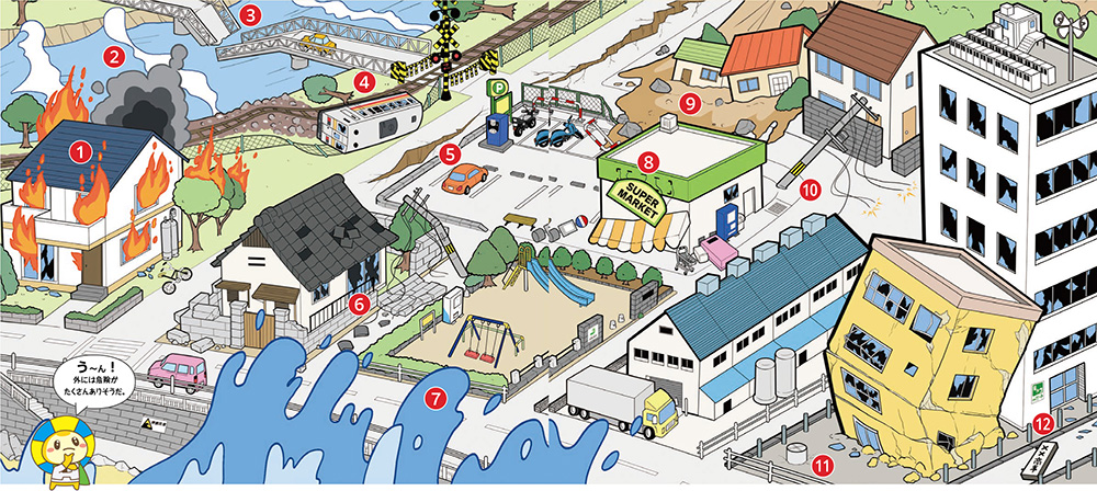 家の外に潜む危険