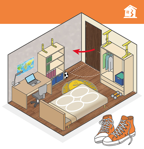 寝室・自分の部屋の対策
