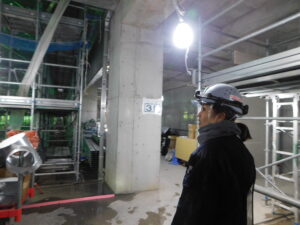 現場社員の一日