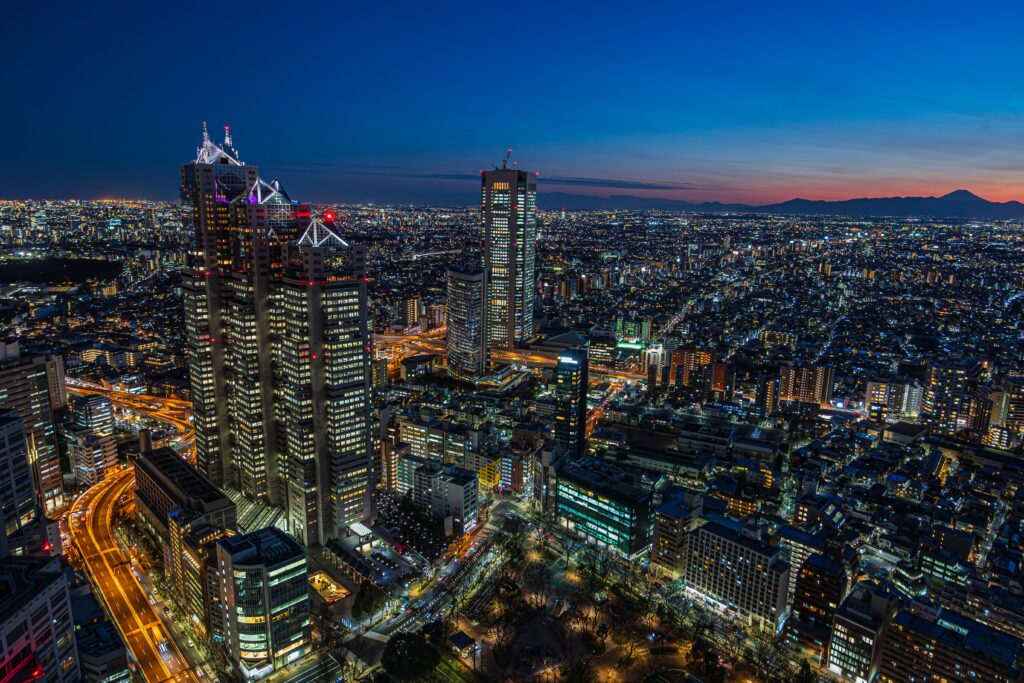 都心の夜景