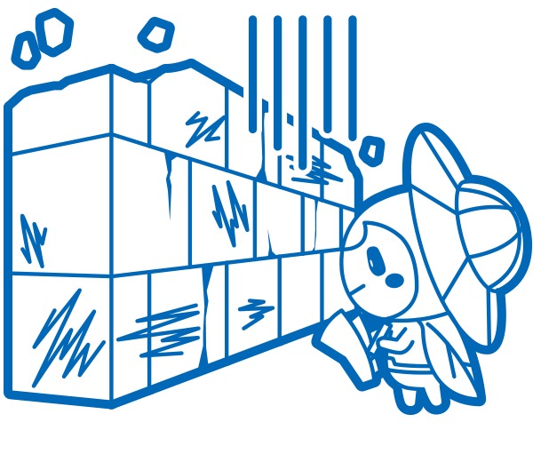 避難経路を歩こう