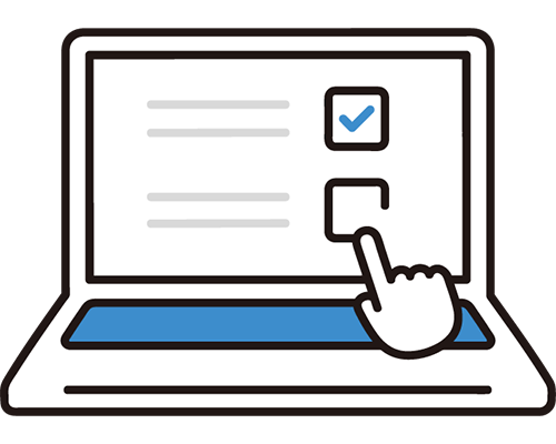 個人協賛の流れイメージ図