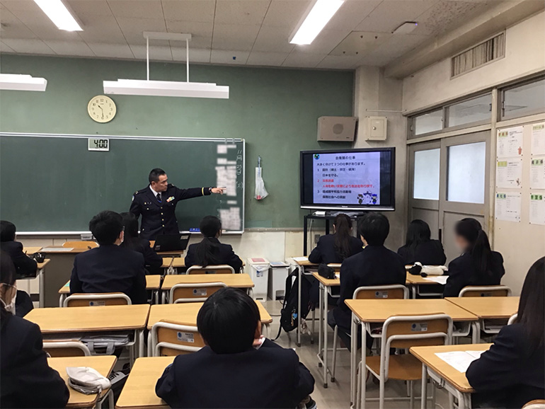 自衛隊神奈川地方協力本部職業講話