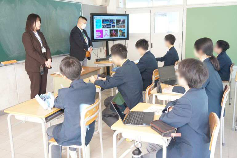 京浜電設株式会社職業講話