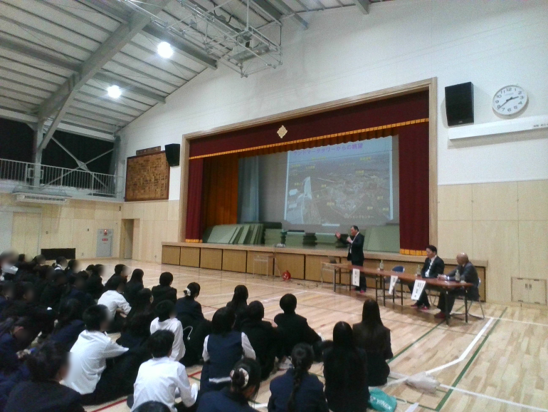 奈良建設株式会社職業講話