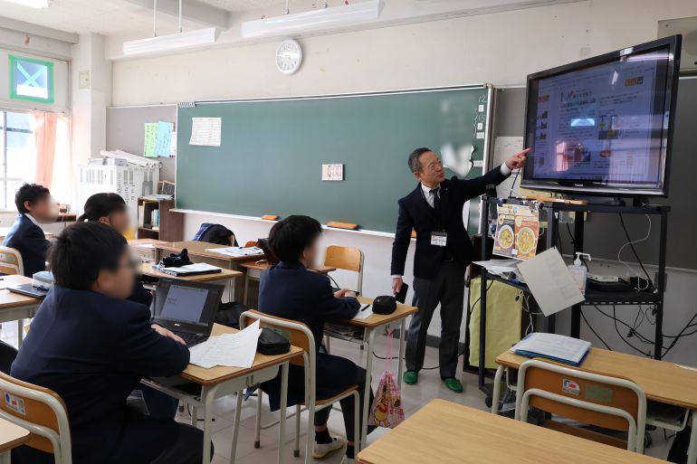 新日本建販株式会社職業講話