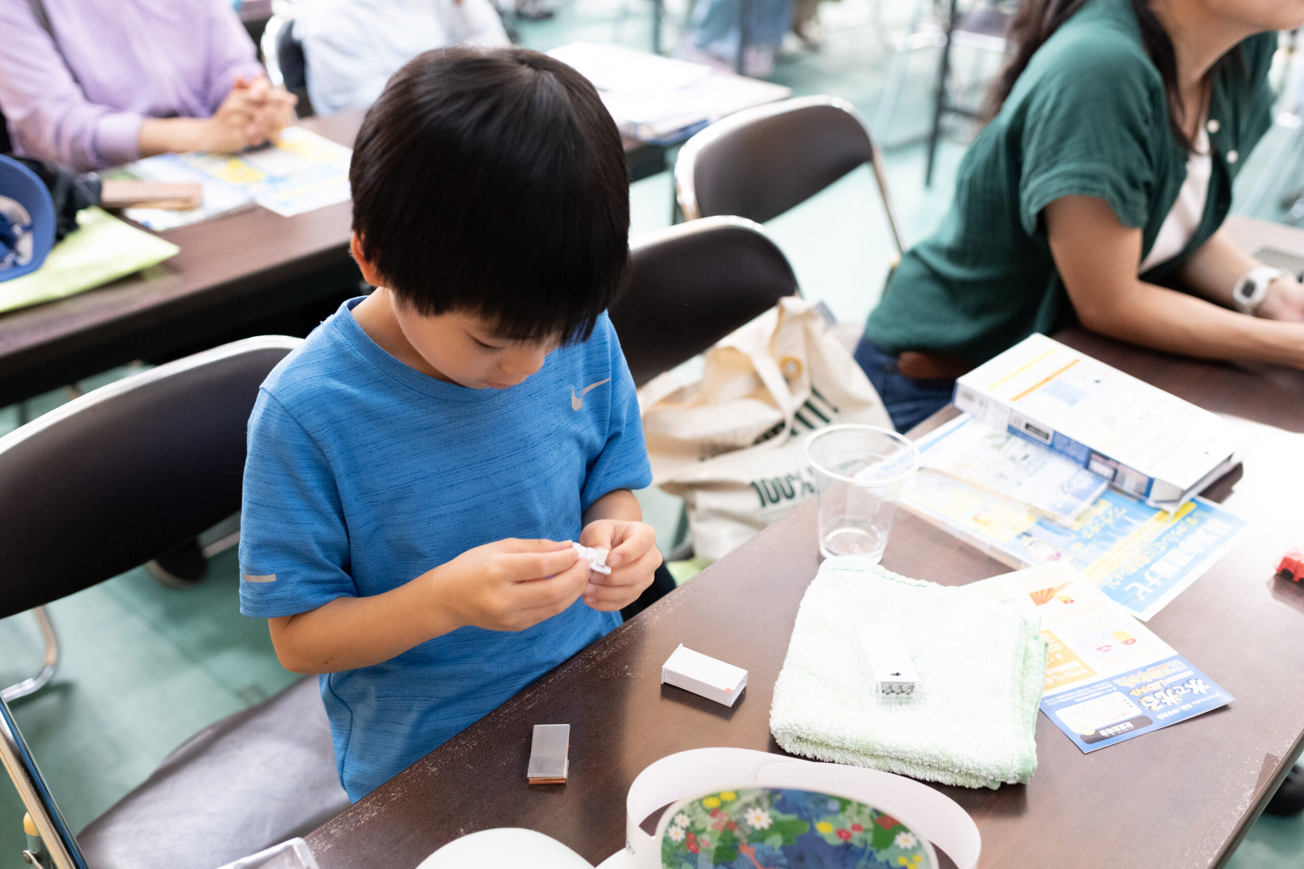 緑区防災ライト工作教室