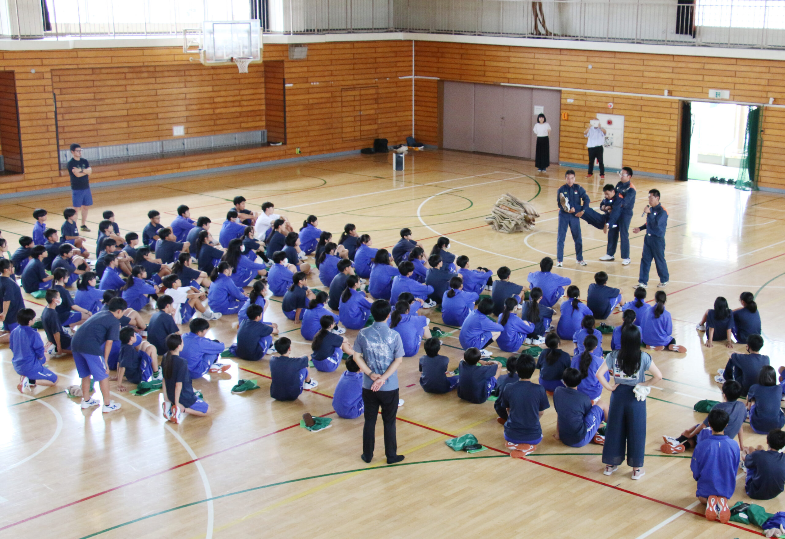 万騎が原中学校はまっ子防災教室