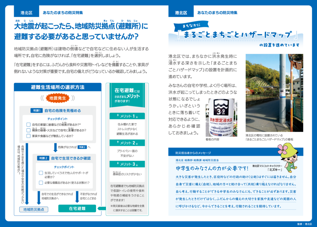2026港北区ハザードマップ情報面